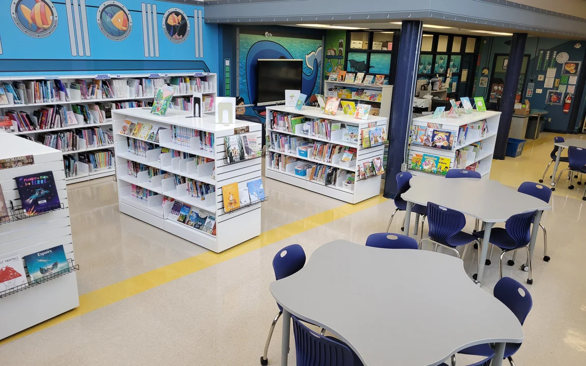 Bibliothèque de l'école